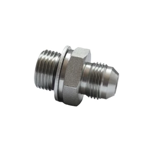 1JG Factory Customized Carbon Steel Hydraulic Tools Accessories JIC/BSP/BSPT/NPT/Metric/ORFS/SAE Adapter for Hydraulic Oil