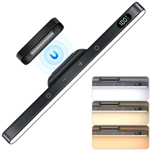 3W LED Rechargeable USB-C Touch Lights,2000mAh Li-Battery,Stick on Magnetic Mount,for Cabinet,Mirror, Bedside Wall Indoor Use