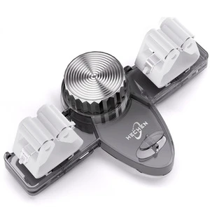 2-Claw Suction Cup Mop Holder - Punch-Free Wall Hook for Bathroom/Kitchen, Removable Home Storage Organizer for Mops/Brooms