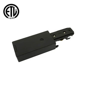 ETL Approved High End Aluminum White Black 3 Wire COB LED Track Lights High CRI 90 Supermarket Application Track Rail Easy