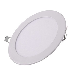 Modern Ultra Slim Recessed Round & Square LED Panel Light Slim Ceiling Downlight For Indoor Lighting