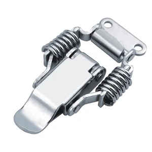 J108 Stainless Steel Spring Loaded Toggle Latch Claw Latch with Safety Catch