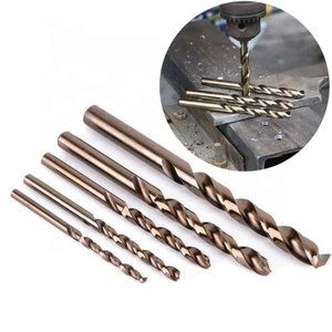 Drill Bits Manufacture Sharp Straight Round Shank Twist Bit HSS Drill Bits for Metal Drilling