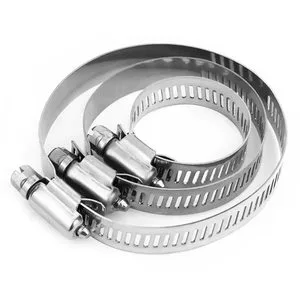 American Adjustable Pipe Clamp Worm Gear 201 /304Stainless Steel Hose Clamps