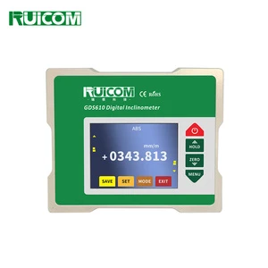 Ruicom GDS610 Electronic Spirit Level Dual-axis Industrial-grade Digital Inclinometer with Strong Magnetic Mounting