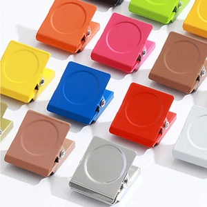 XinyiArt Strong Fridge Magnets Magnetic Clips Metal Clips Perfect for Refrigerator Whiteboard Magnets Photo Displays Home School