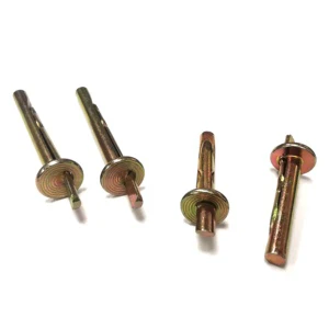 Carbon Steel Ceiling Anchor Fasteners for Construction Zinc-Plated High-Strength Grades