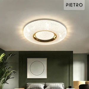 Factory Direct Bedroom Living Room Square Round Panel Light Ceiling Lamp Dimmable Modern Flush Mount Ceiling Lights