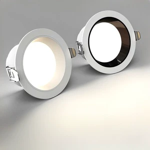 LED Recessed Deep Anti-Glare High Quality High Brightness 75MM 5W7W9W Ceiling Light Indoor Lighting Downlight Spotlight