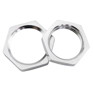 2pcs 304 Stainless Steel Hexagon Thin Nut Locking Nut M28*1.5 S32*4.5 M30*1.5 S36*6 M32*1.5 S38*6