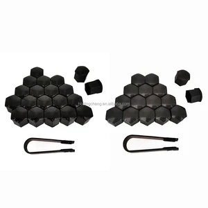 20Pcs 21mm Wheel Nut Bolt Cover Caps Matte Black for Tesla Cybertruck