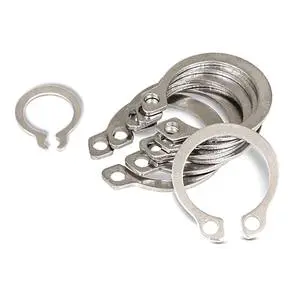Xingxin Brand Galvanized Carbon Steel External Snap Circlip Retaining Ring ISO9001 Certified 360-390 HV Hardness for Heavy Duty