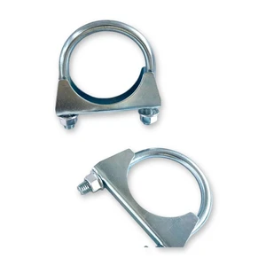 Factory Direct Sales of 304 Stainless Steel U-Bolt Clamps with 65mm+ M10 Screws Inch Measurement