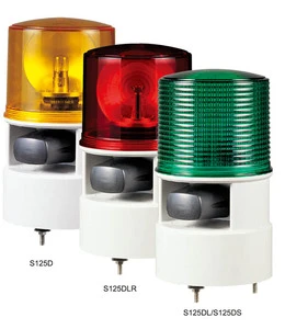 Kolite Q60L-24-A Industrial LED Warning Light Small Flashing Indicator with Waterproof Feature IP65 for AC Power Supply
