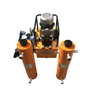 500ton 100mm 160mm 200mm 300mm 500mm Stroke Double Acting Hydraulic Lifting Jack for Load test