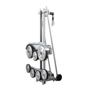 Powerful Hydraulic Portable Wire Saw for Concrete Demolition and Building Reconstruction Tasks