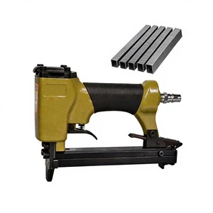 Yugong 8016-A1 Pneumatic Code Nail Gun Foreign Trade U-shaped Steel Clamp Factory Direct Camp Not Stamping Steel Rack Nails 120