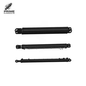 Custom 100 Ton Hydraulic Ram Double Acting Marine Hydraulic Cylinder For Dredger Bottom Door System Heavy Duty Welded Clevis