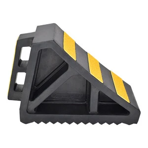 The Most Popular High-quality Car Wheel Stopper Rubber Wheel Wedge in 2024 Suitable for Trucks