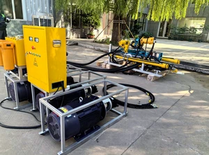 Factory Sale Underground Coring Drilling Rig 200m Depth 23-40mm Diameter with Electric Motor