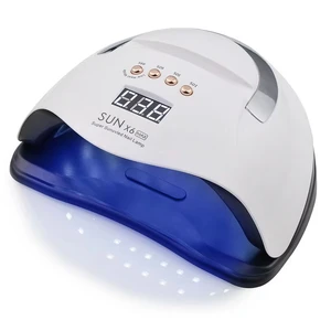 SUN X6 MAX 280W UV LED Nail Lamp 66 Beads Fast Curing Auto Sensor Gel Nail Dryer Portable Manicure Lamp for Salon Wholesale