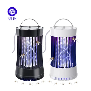 JZ OEM Rechargeable Household Bug Zapper with Battery UV-A Light Smart Pest Control Killer Mosquito Killing Lamp