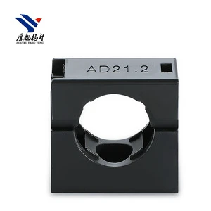 Customized Plastic Clamp Square Bracket For Pipe Black Low Price Bellows Fixed Frame