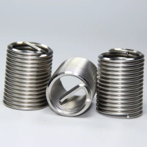 Optimal Fit 304 Stainless Steel Self-Tapping Bushing Slots CNC Machined Internal External Thread Nut Screw Sleeve Thread Inserts