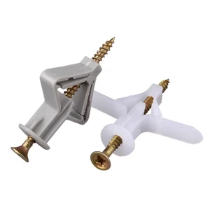 Manufacturers Direct Sales of Gypsum Board Special Expansion Screws Hollow Wall Special Aircraft Plastic Expansion Plug Tube