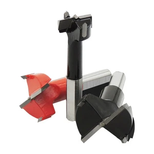 Solid Carbide Drilling Cutting Tools Hole Saw Through-Hole Row Dowel Drill Boring Bit for Wood