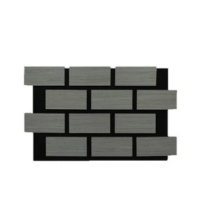 Custom Nordic Design Acoustic Panel Grilles Manufacturer Wall Decoration Interior Soundproofing Panels Sound-Absorbing MDF Wall