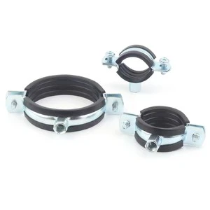 High-quality Wholesale Pipe Clamp Iron Nail Clip Clamps HDPE PPR PVC Pipe Clip