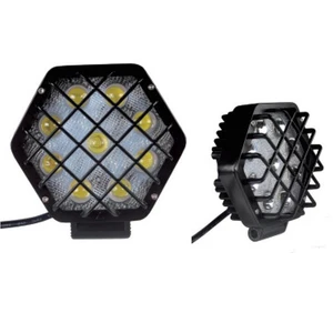 Hot Sell DC10-30v 27w Explosion-proof Boom LED Work Light, Construction Machinery LED Work Light with Red /Black Protecting Cast