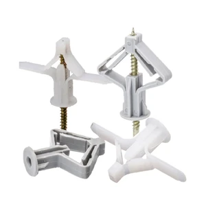 Butterfly-Shaped Aircraft Expansion Nail for Hollow Brick Gypsum Board & Expansion Pipe Made of Durable Plastic