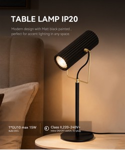 Customizable Modern LED Desk Lamp Energy Saving Foldable Bedside Reading Lamp Eye Protection Iron Body AC Power For Working