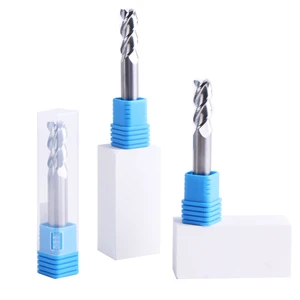 Wholesale 45HRC Carbide Aluminium Milling Tool 3-Flutes End Mill Cutter with CNC Custom ODM Support OEM Customizable