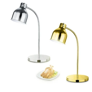 Factory Wholesale Single Dual Head Standing Type Insulation Lamp Food Warming Lamp Heating Lamps for Food