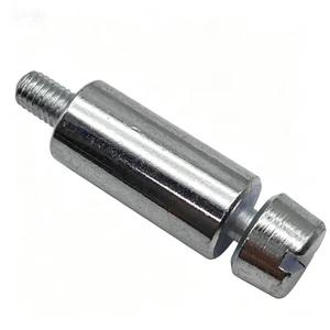 Zinc Plated Iron Latch Pin, Heavy Duty Threaded Lock Pin for Industrial Equipment & Door Hardware, Custom Size Available