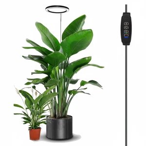 LED Grow Light With 10w Diode Small Plant Table Light Dimmable With Timer Greenhouse Led Grow Light