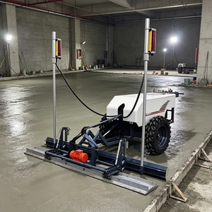 High-efficiency Vibration Floor Concrete Laser Leveler Machinery Ground Tool Laser Screed Leveling Machine