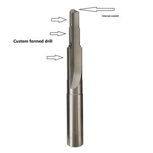 FULLOVE Custom Solid Carbide Step Drill Bit For Aluminum Alloy Straight Groove On Machine Tools Effective For Metal Drilling
