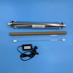 2026 New Arrival Lead-Free 40W Sterilize Lamp 10GPM SS316 SS304 TRI CLAMP UV Water Treatment Equipment for Food Processing Plant
