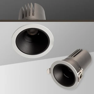10W 18W 30W 3000K 4000K 6000K Recessed Indoor LED Spotlight Anti-Glare Ceiling Down Light Modern Led Downlight for Hotel