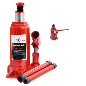 2 10 Ton Capacity Hydraulic Service Jack with Rapid Lift Pump for Quick and Efficient Work