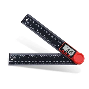 High Quality 2-In-1 Digital Acrylic Spirit Level and Angle Precision Measuring Ruler New Product From China