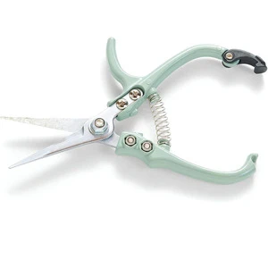 Manual Pruning Shears for Gardening Flower Cutting Indoor Plant Trimming-Alloy Steel Blades 6inch Size Grape Scissors
