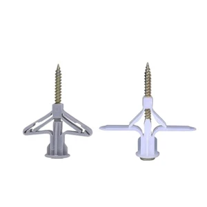 Hot Sale JINGHONG Plastic & Nylon Expansion Drywall Gypsum Board Anchor