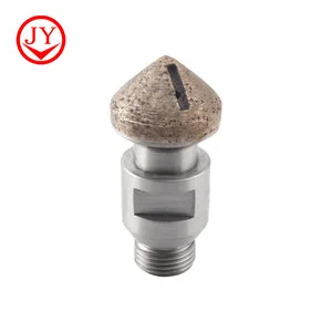 New Trend Thread Head Diamond Countersink Core Drill Bit for Glass Chamfer Drilling