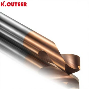 Precision 90° CNC Center Drill Bit for Steel and Aluminum