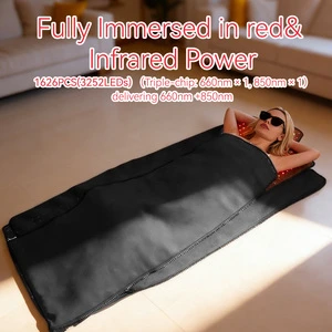 Flexible Sports Pain Relief Relief Red Leds Red Light Therapy Blanket Full Body Infrared Sauna Bed